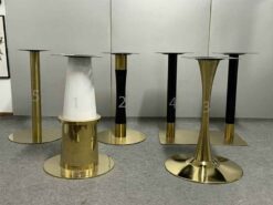 Chân Bàn Cafe Mạ Vàng Nhập Khẩu CB342