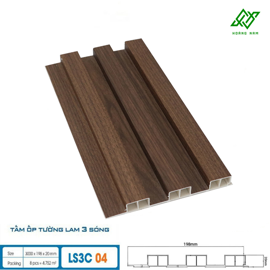 Tấm Ốp Lam Sóng Hobi L3SC 04