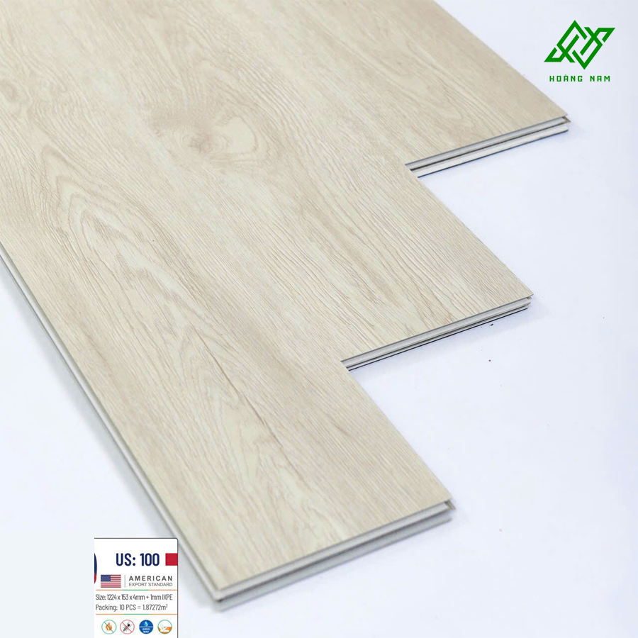 Sàn Nhựa Hèm Khóa Glotex US100