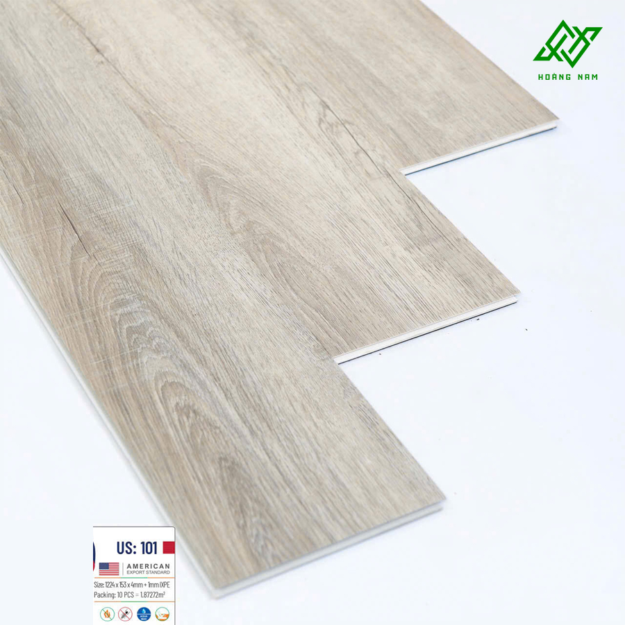 Sàn Nhựa Hèm Khóa Glotex US101