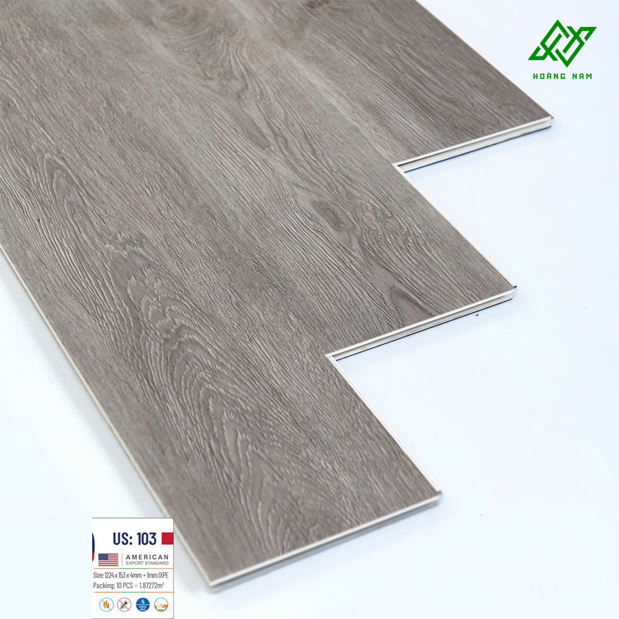 Sàn Nhựa Hèm Khóa Glotex US103